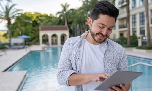 A property manager uses a security deposit alternative at a rental property