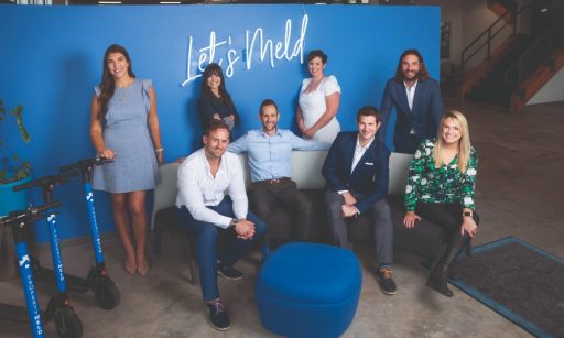 The Property Meld team in their office